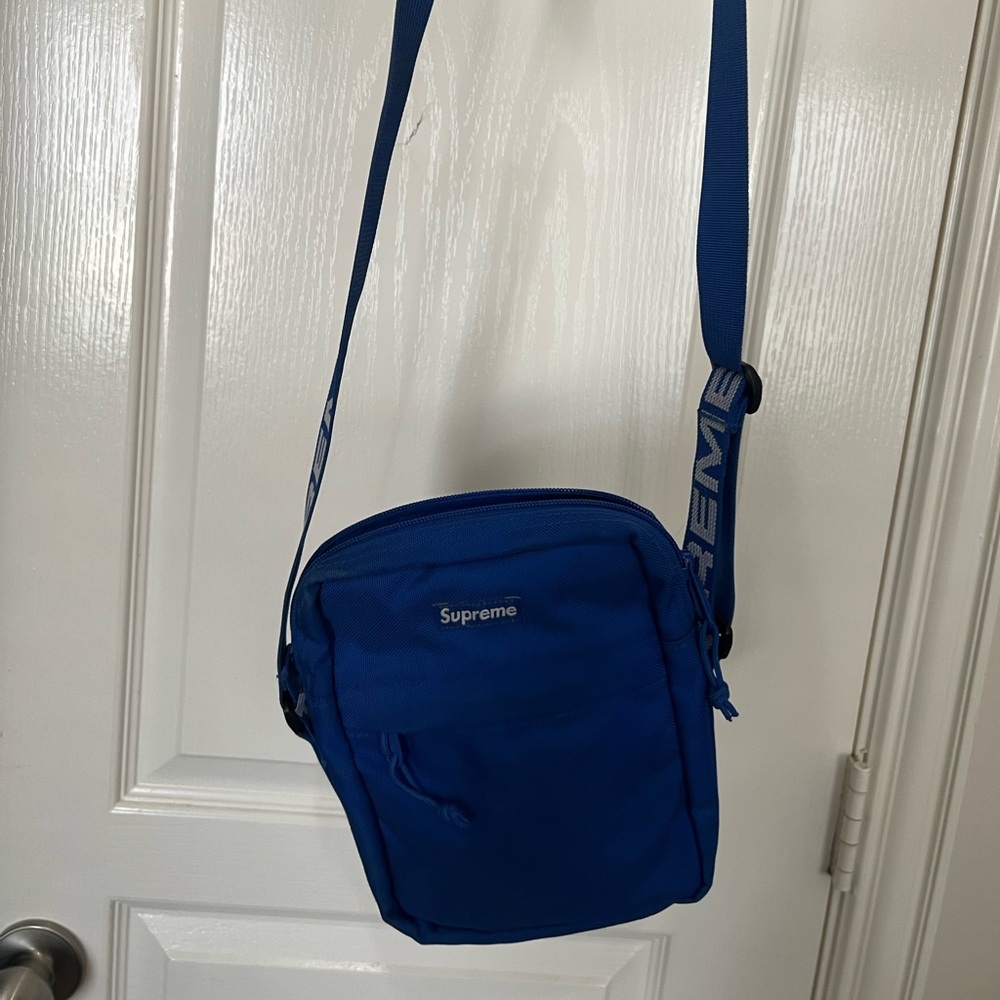 Supreme Vibrant Blue Messenger Bag